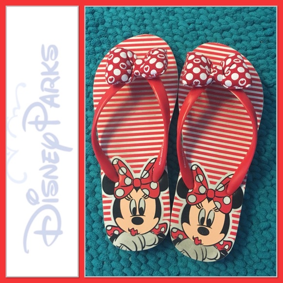 minnie mouse flip flops